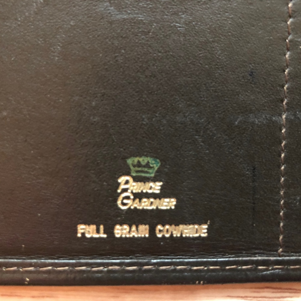 Vintage Prince Gardner Full Grain Cowhide Leather